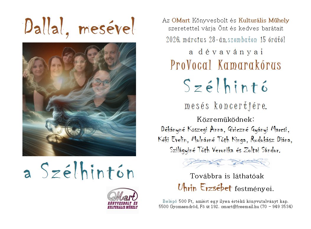 Dallal, mesével a Szélhintón