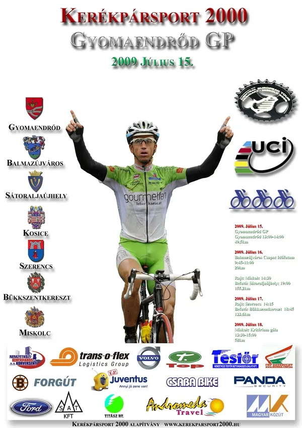 Gyomaendrőd GP - Közép-európapi Kerékpáros Körverseny