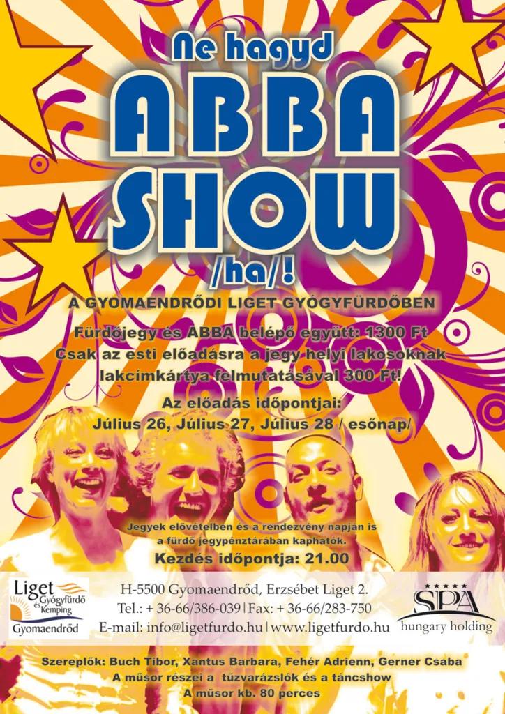Ne hagyd ABBA SHOW ha