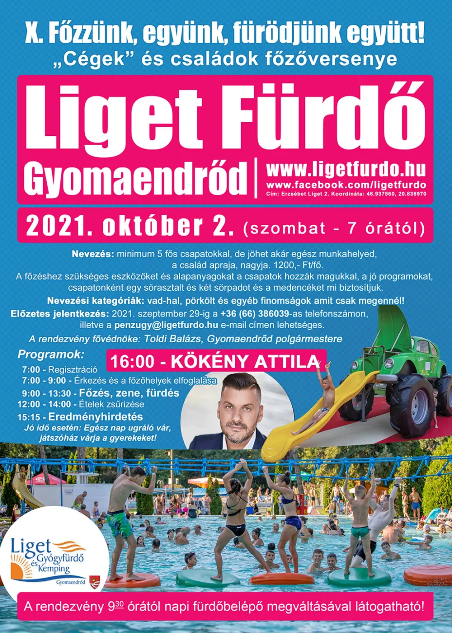 X. Főzzünk, együnk, fürödjünk együtt!