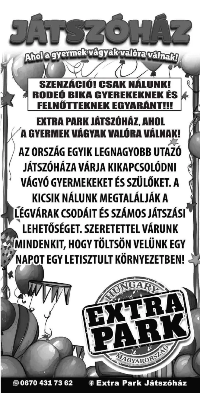 Extra Park Játszóház