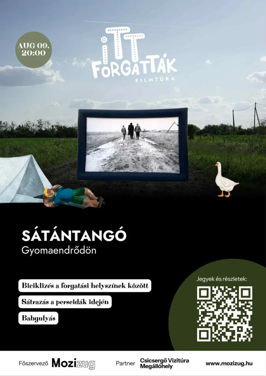 Itt forgatták filmtúra: Sátántangó