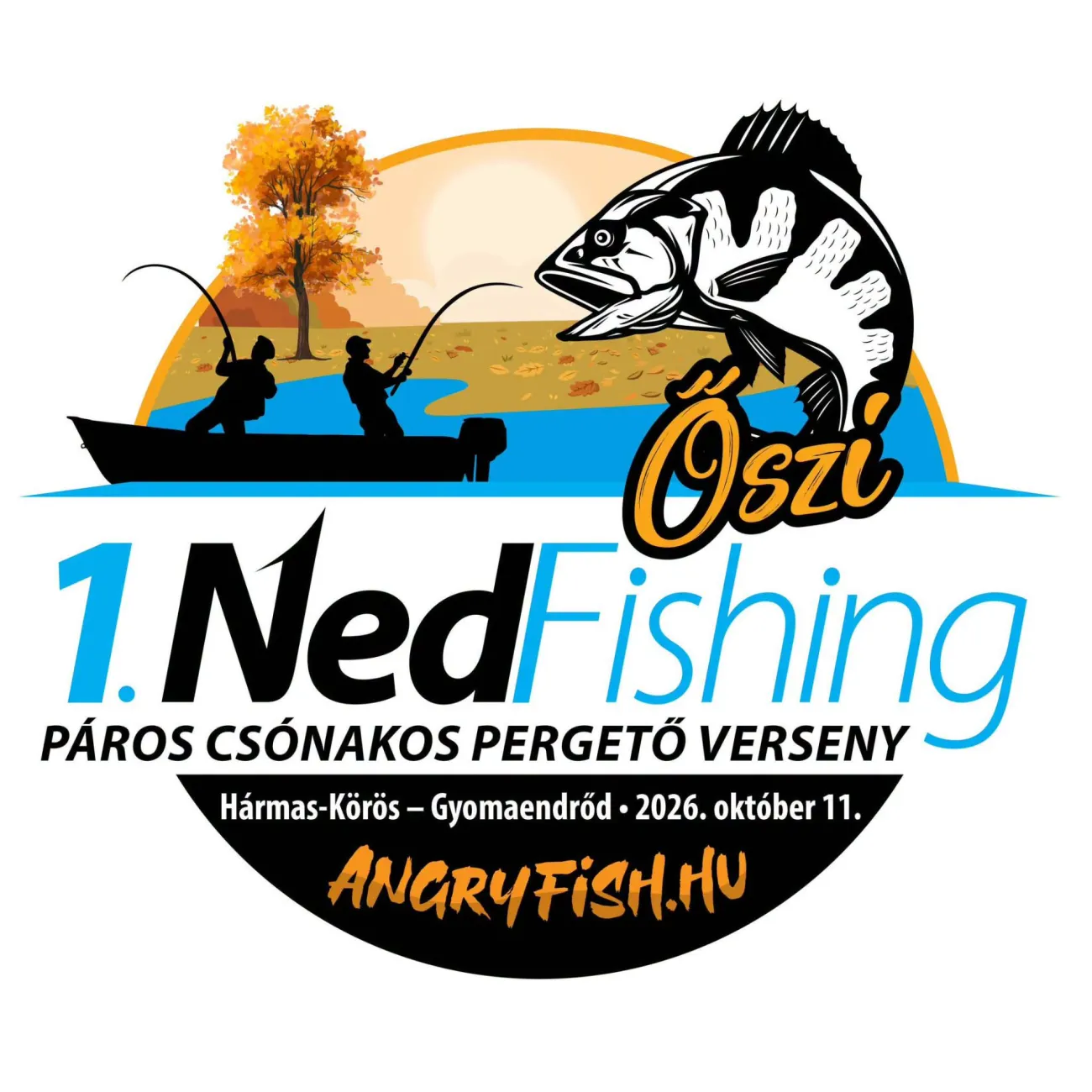 I. Nedfishing Őszi páros, csónakos pergető verseny