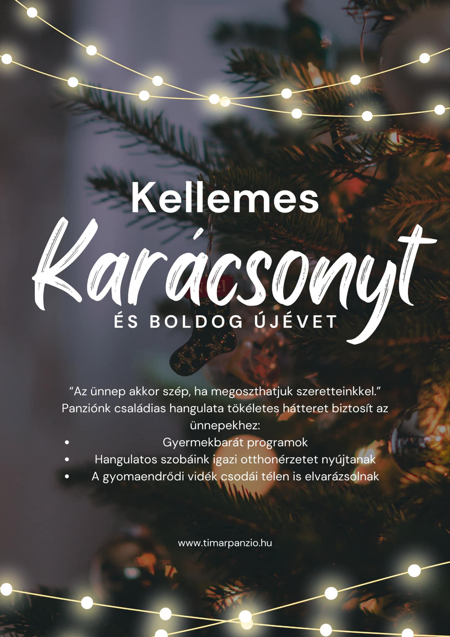 Dreher Söröző, Étterem ünnepi kínálata