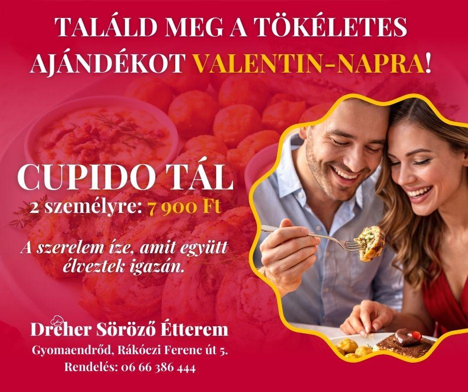 Valentin nap a Dreher Étteremben! (2026)