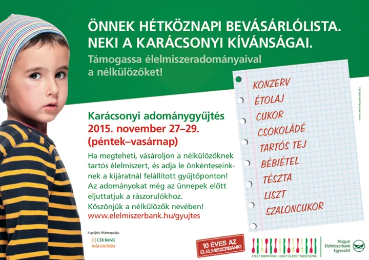 Karácsonyi adománygyűjtés Gyomaendrődön
