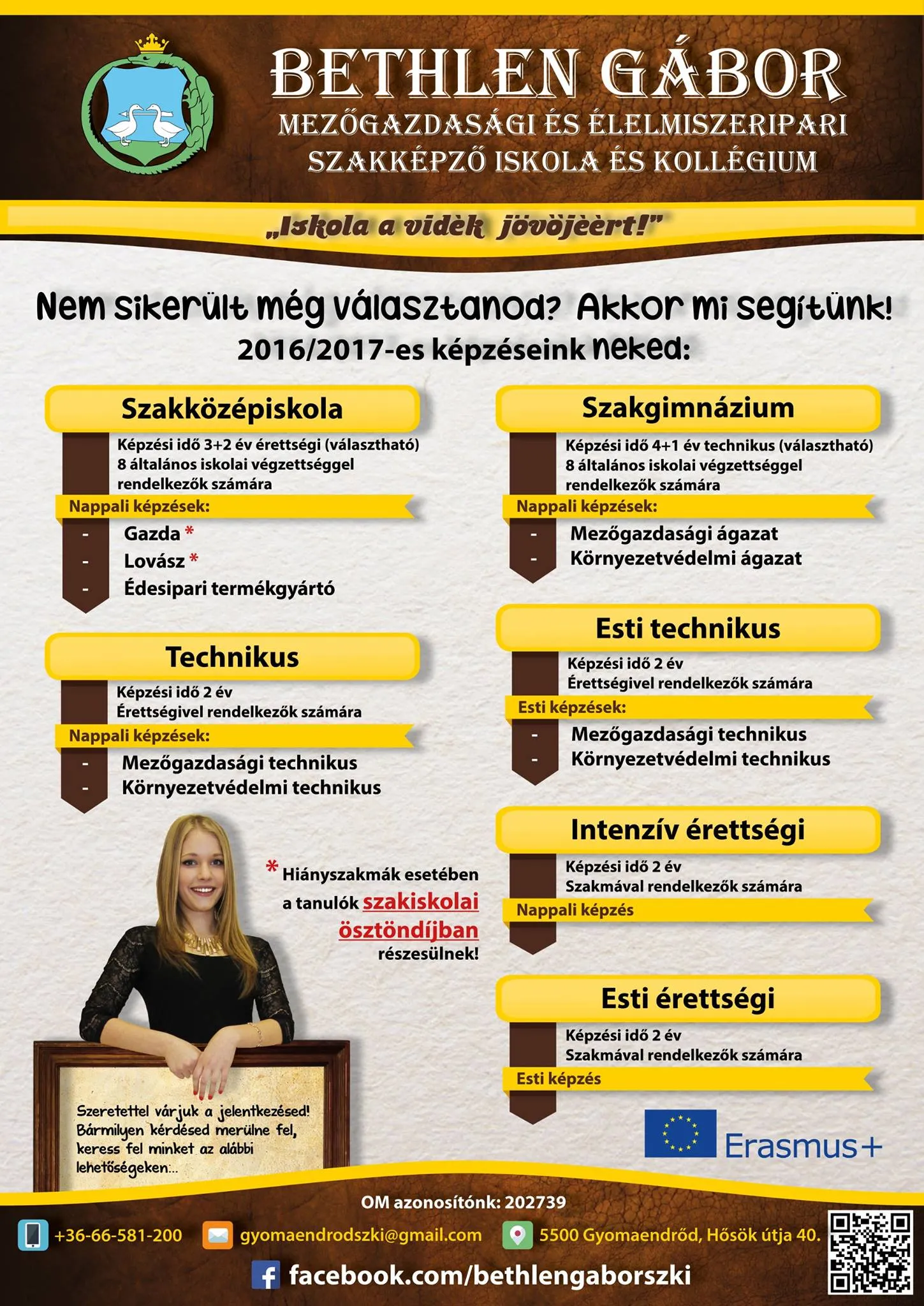 Friss képzési kínálat a Bethlenben!