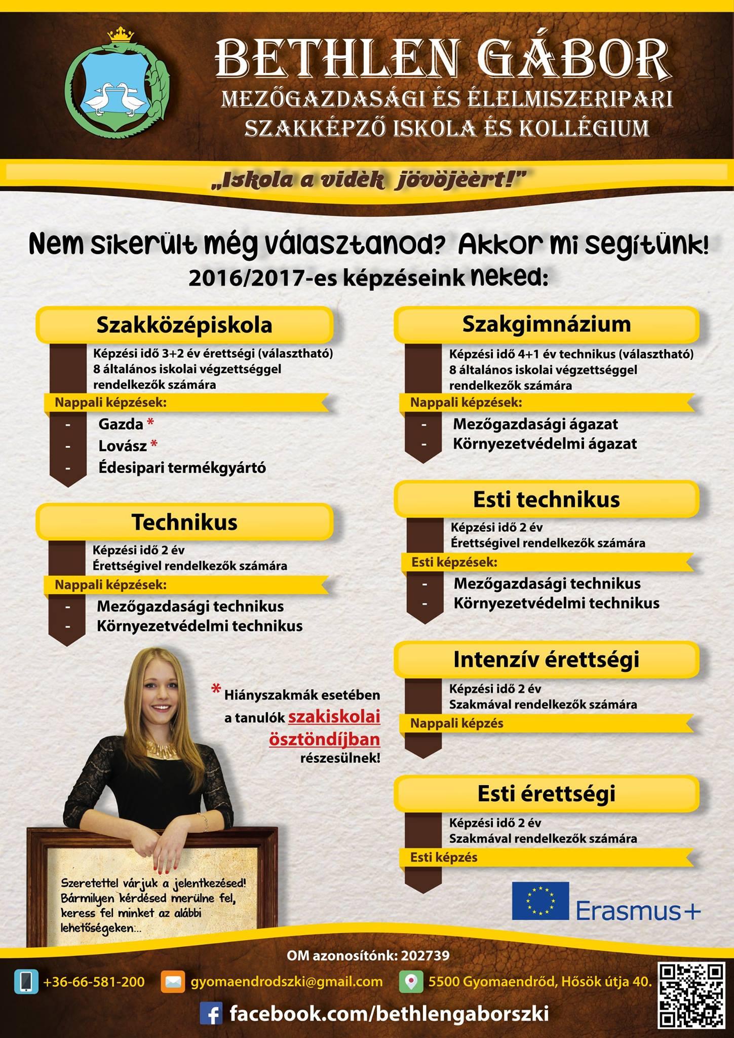 Friss képzési kínálat a Bethlenben!