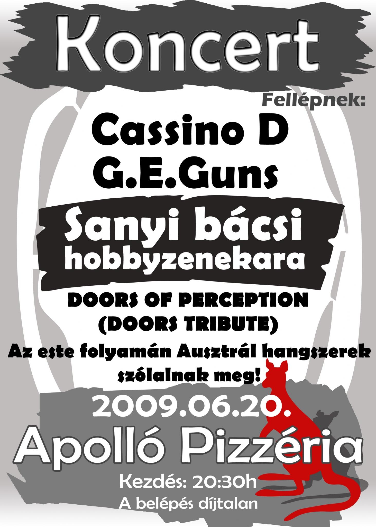 Apolló Pizzéria Koncert