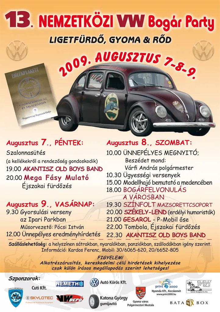 XIII International Volkswagen "Beetle" Meeting