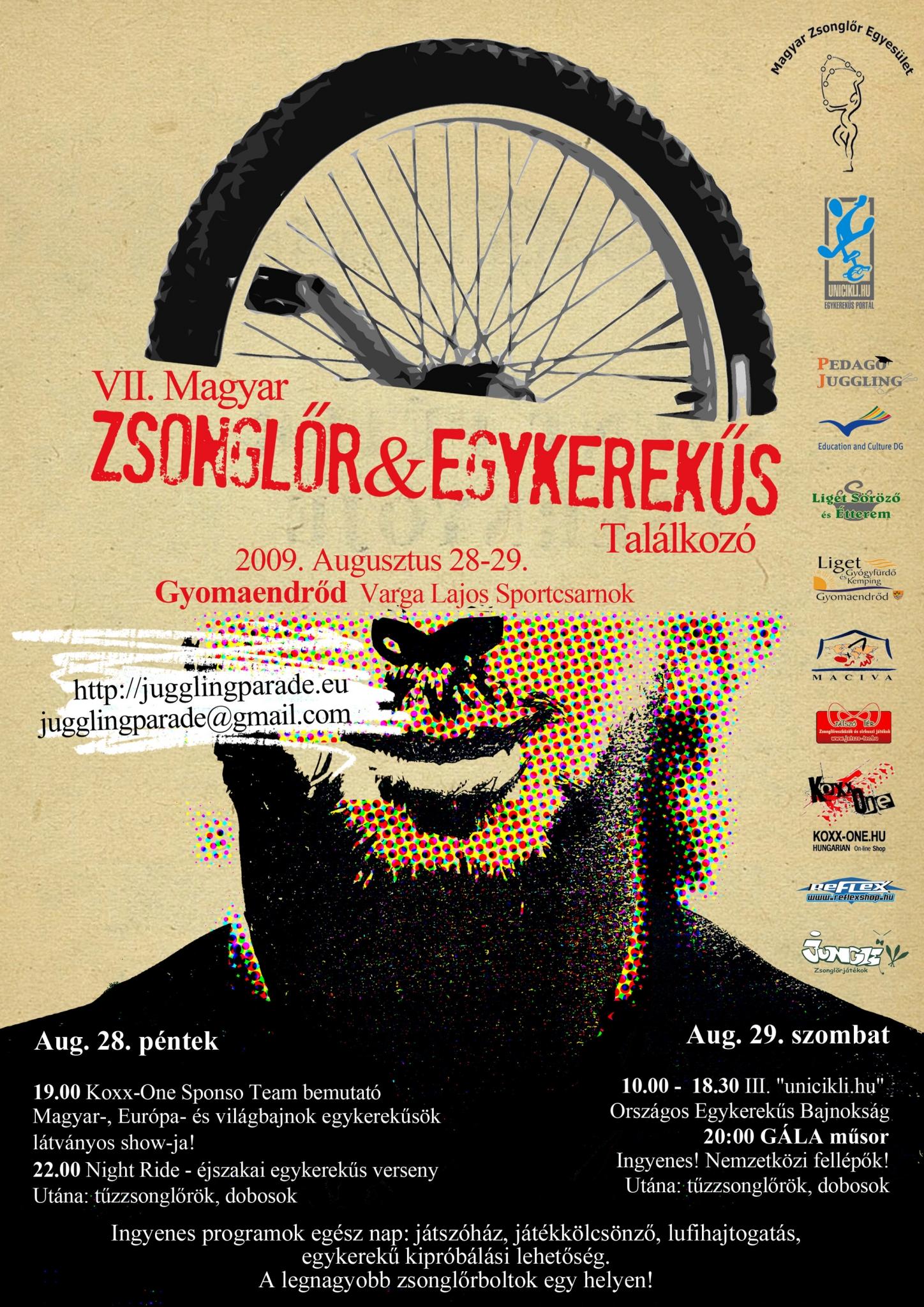 VII. Magyar Zsonglőr &amp; Egykerekűs Találkozó