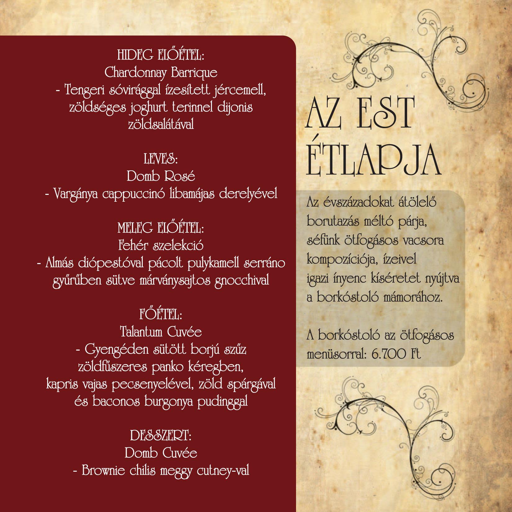 Exkluzív Borvacsora a Three Rivers Pubban!