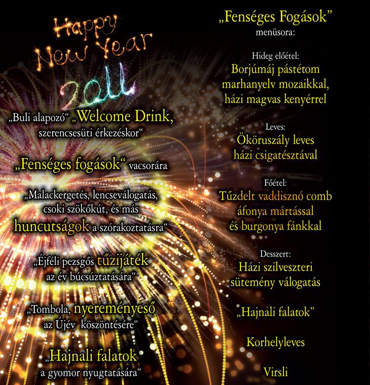 Fergeteges évzáró nosztalgia party Szilveszter éjjelén a Three Rivers Pub-ban