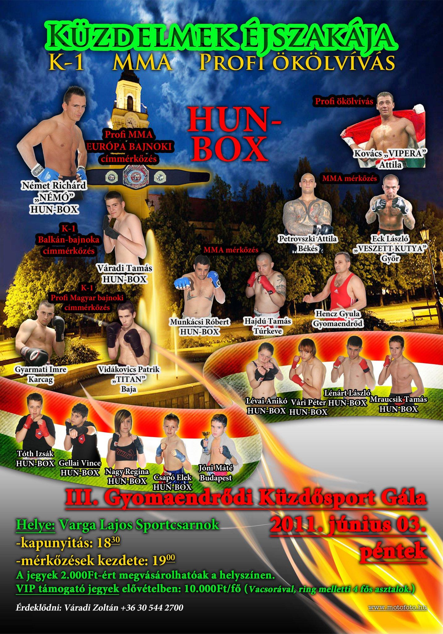 III. Combat Sports Gala in Gyomaendrőd