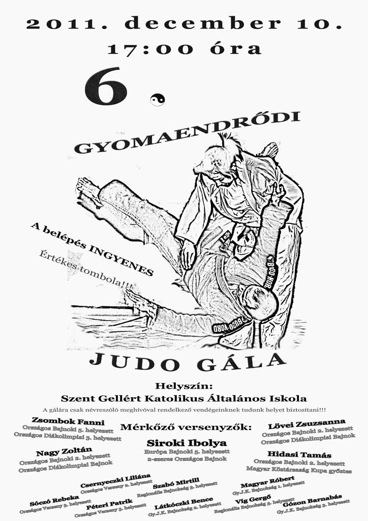 6. Gyomaendrődi Judo Gála