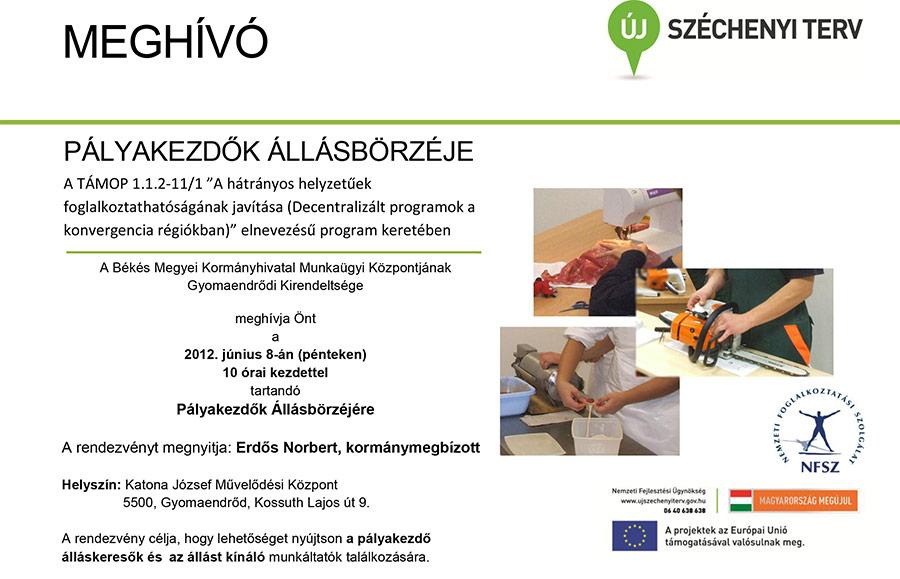 Pályakezdők Állásbörzéje