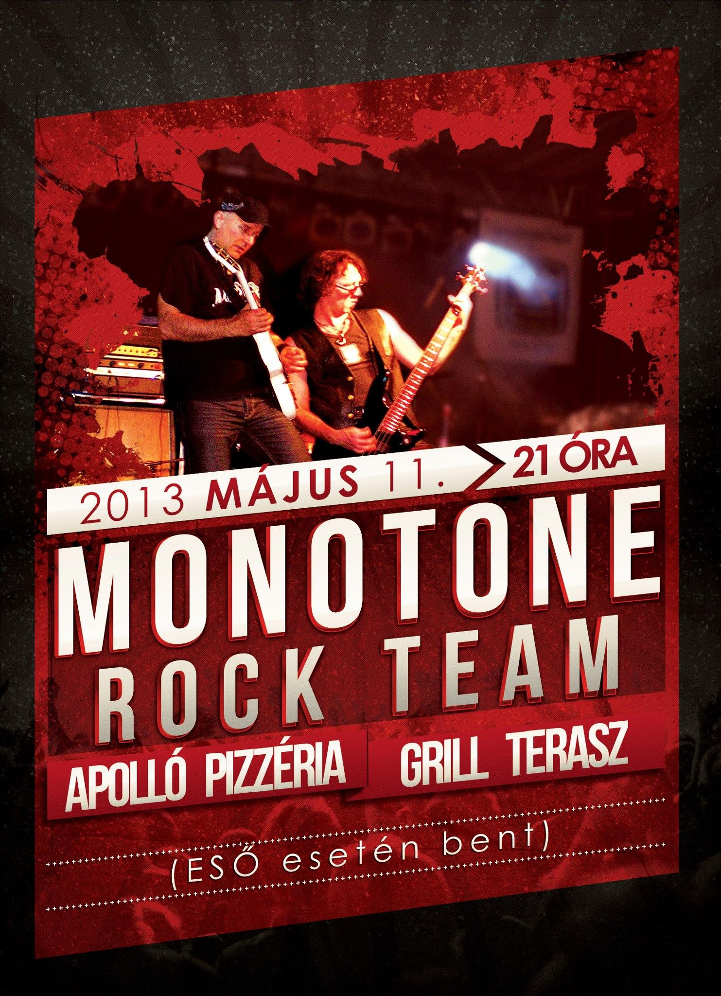 Monotone Rock Team koncert