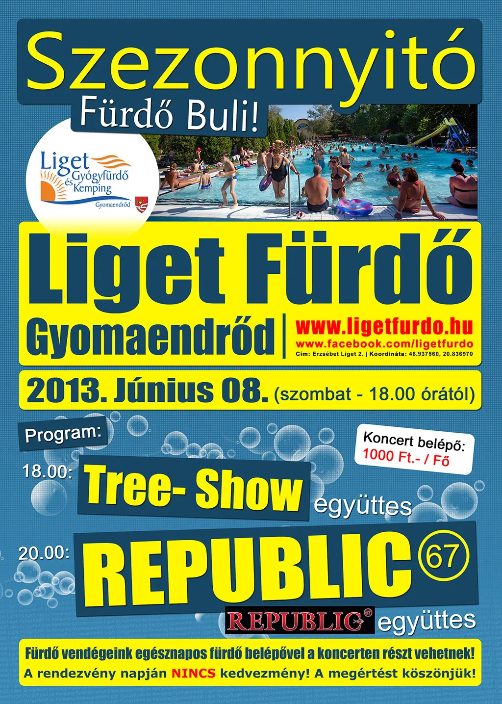 Szezonnyitó Fürdő Buli!