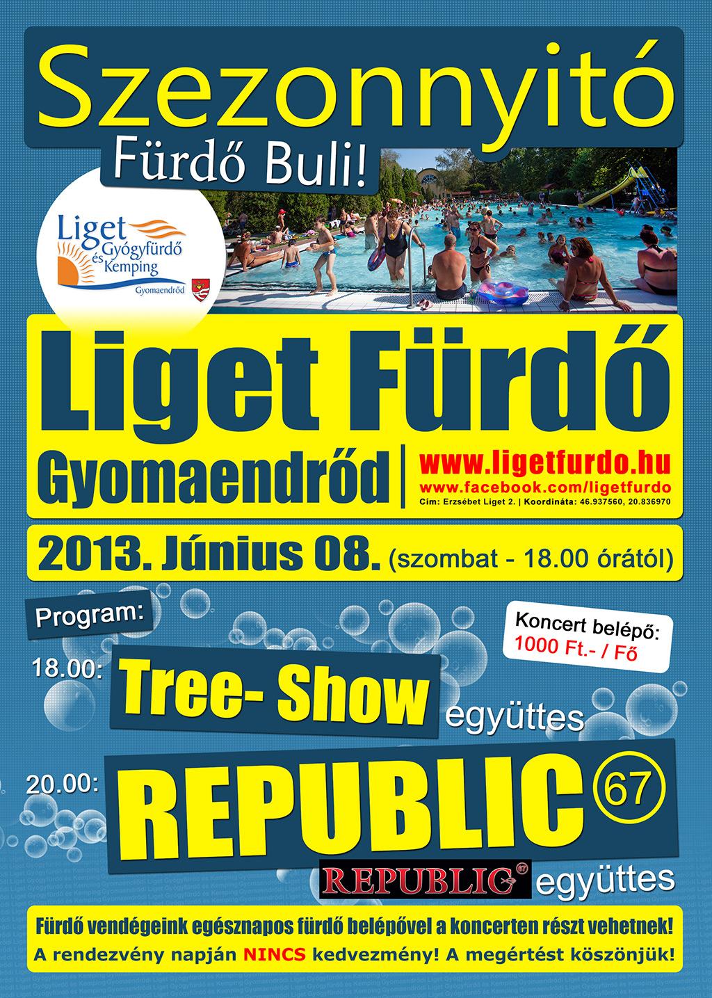 Szezonnyitó Fürdő Buli!