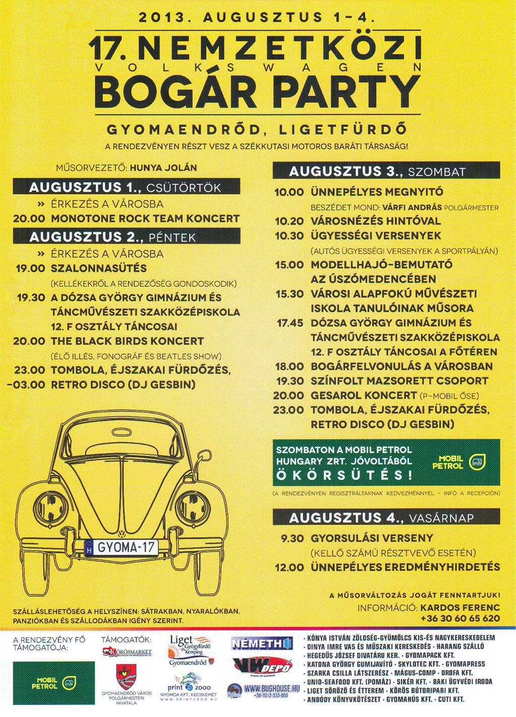 XVII. International Volkswagen "Beetle" Meeting