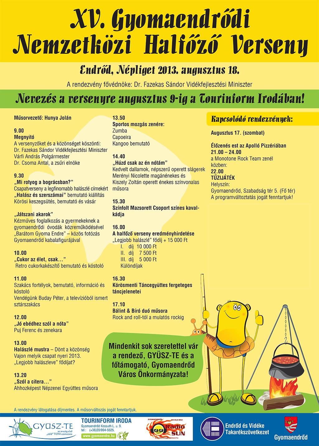 XV. International Fish Cooking Competition