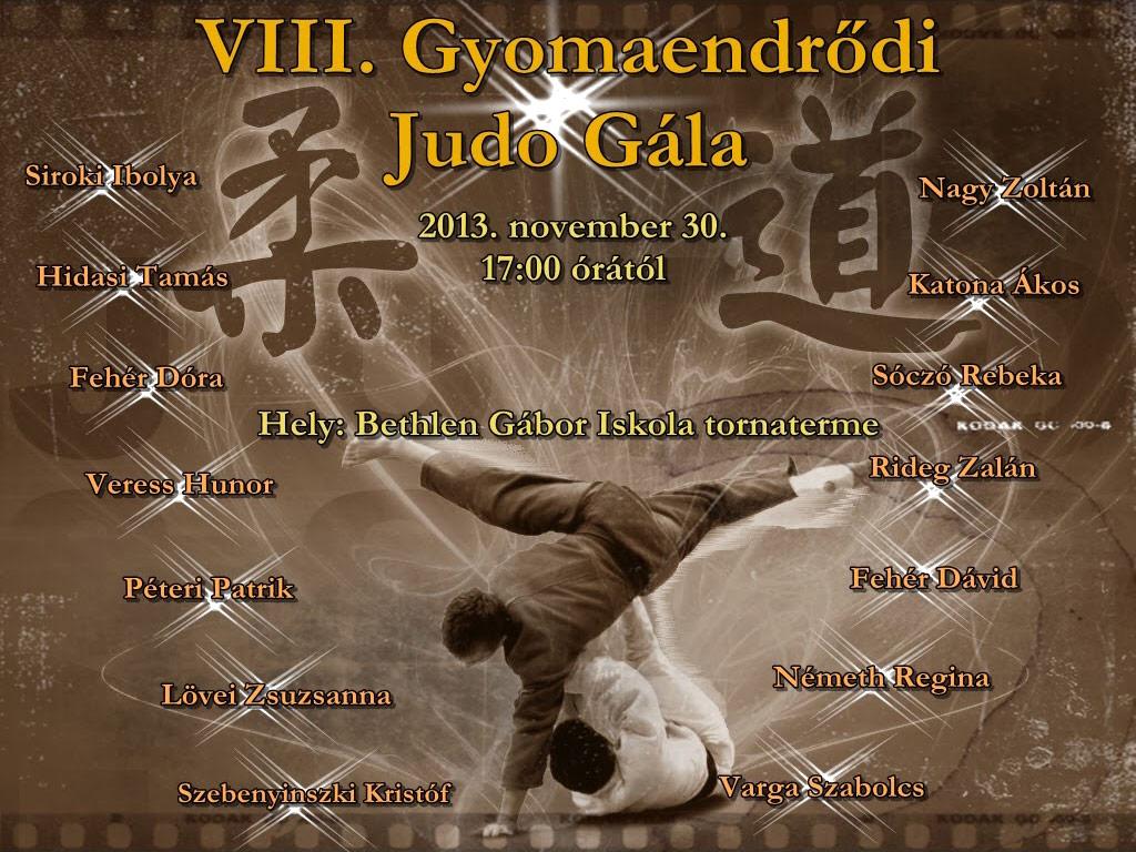 VIII. Gyomaendrődi Judo Gála