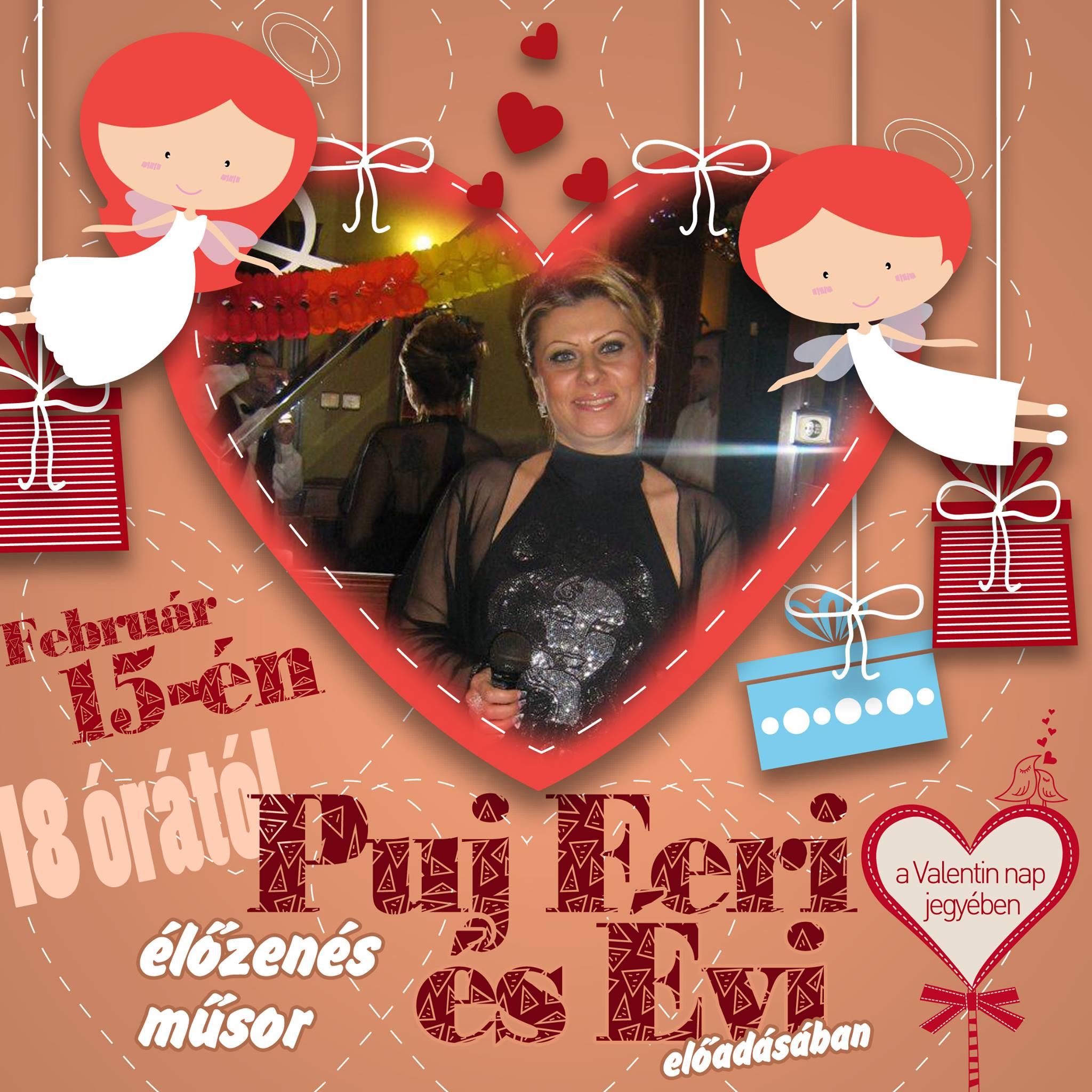 Élőzenés műsor a Valentin nap jegyében