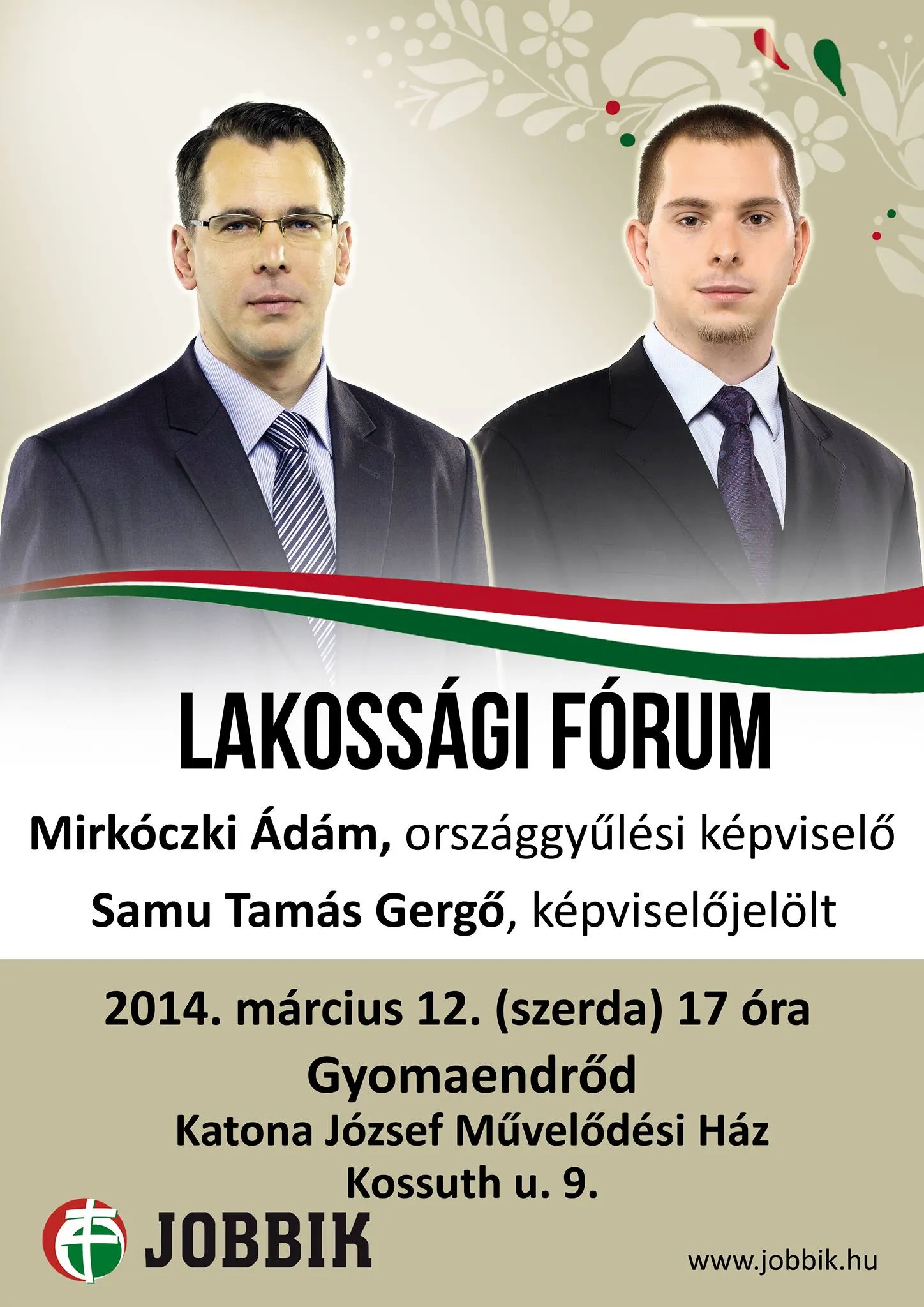 Lakossági fórum Mirkóczki Ádámmal