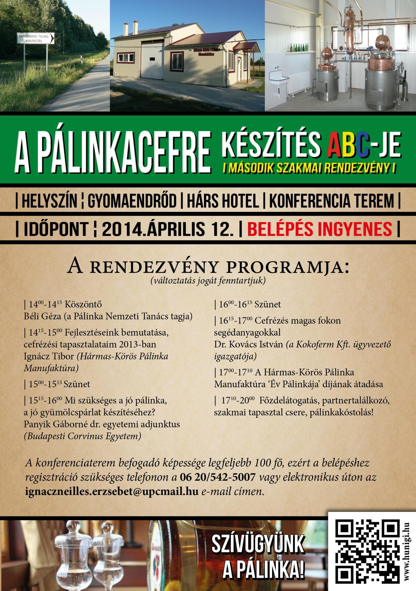 A Pálinkacefre készítés ABC-je