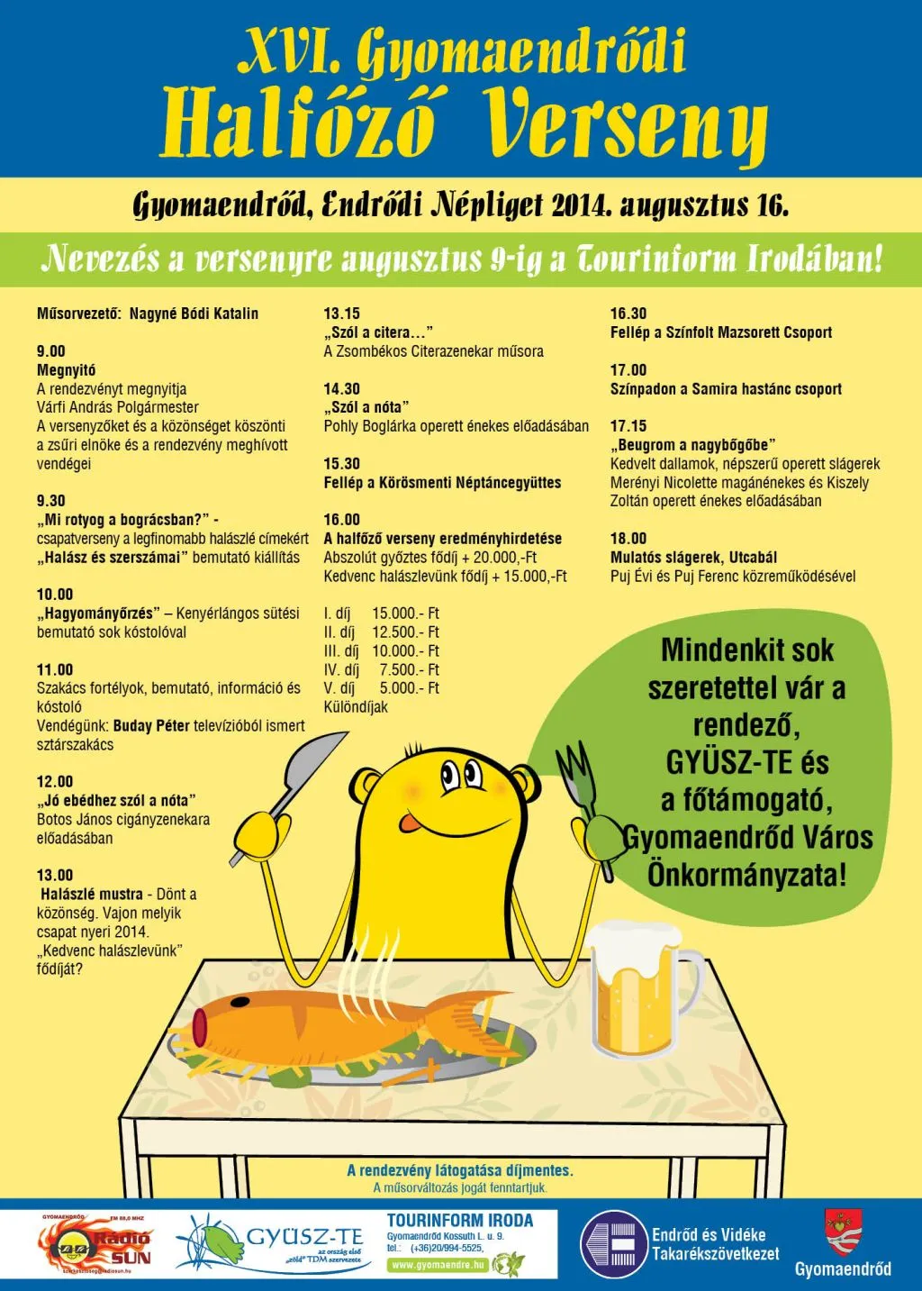 XVI. International Fish Cooking Competition