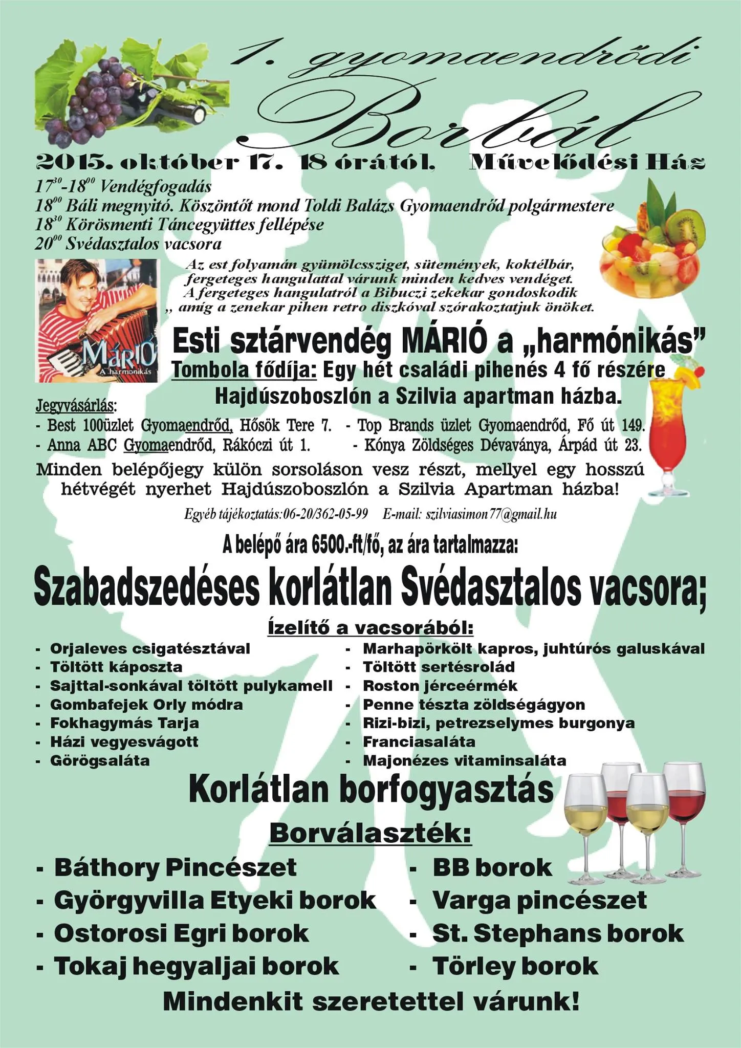 1. gyomaendrődi Borbál