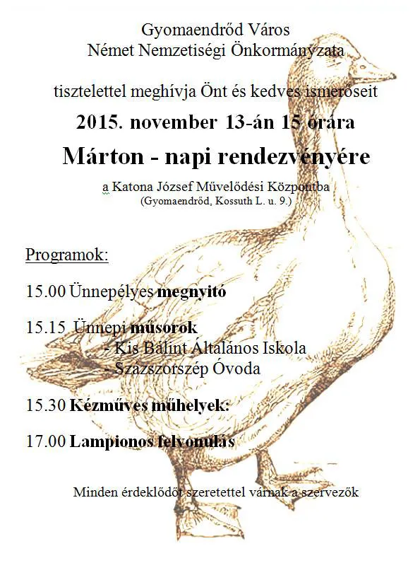 Márton napi lampionos felvonulás