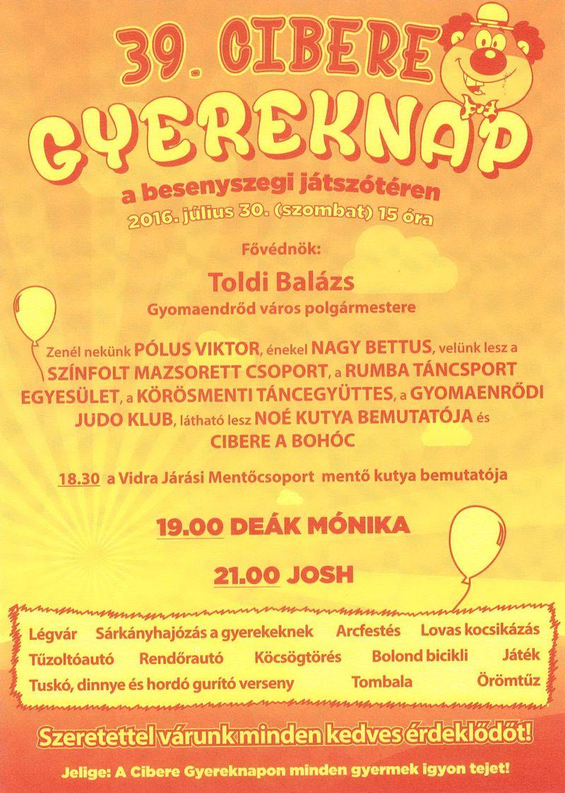 39. Cibere Gyereknap Besenyszegen