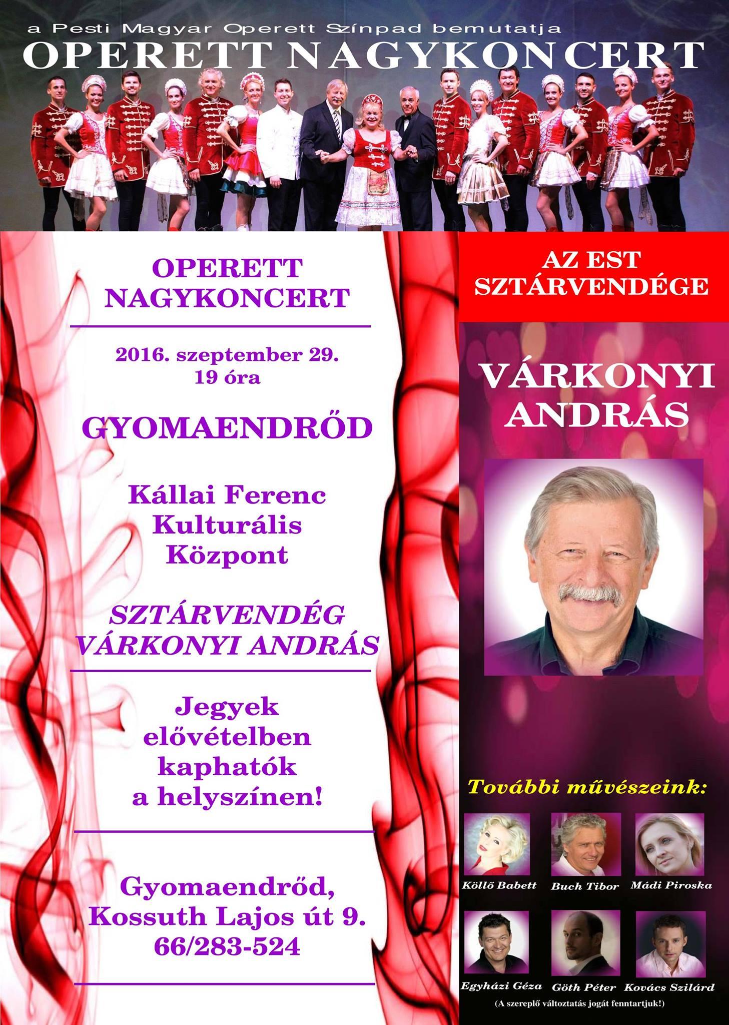 Operett Nagykoncert