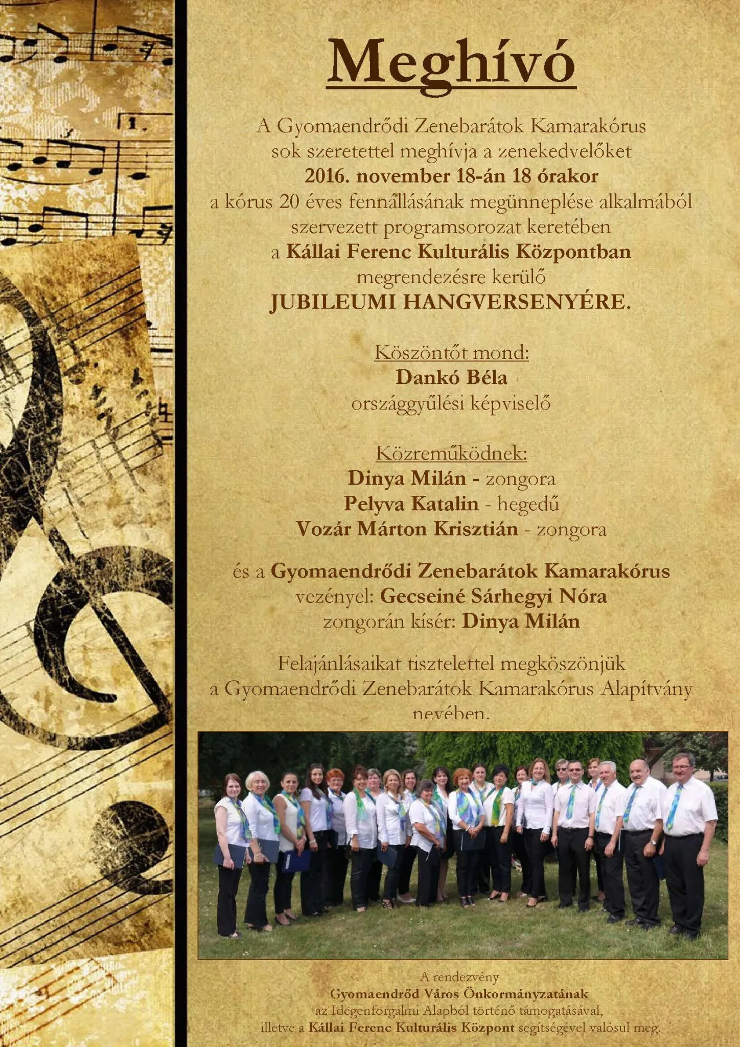 Jubileumi hangverseny