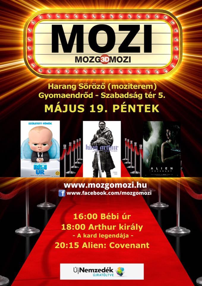 Mozgó(3D)Mozi - 2017 május
