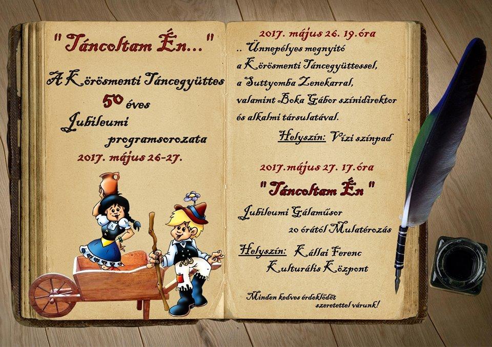 Körösmenti Táncegyüttes 50 éves jubileuma