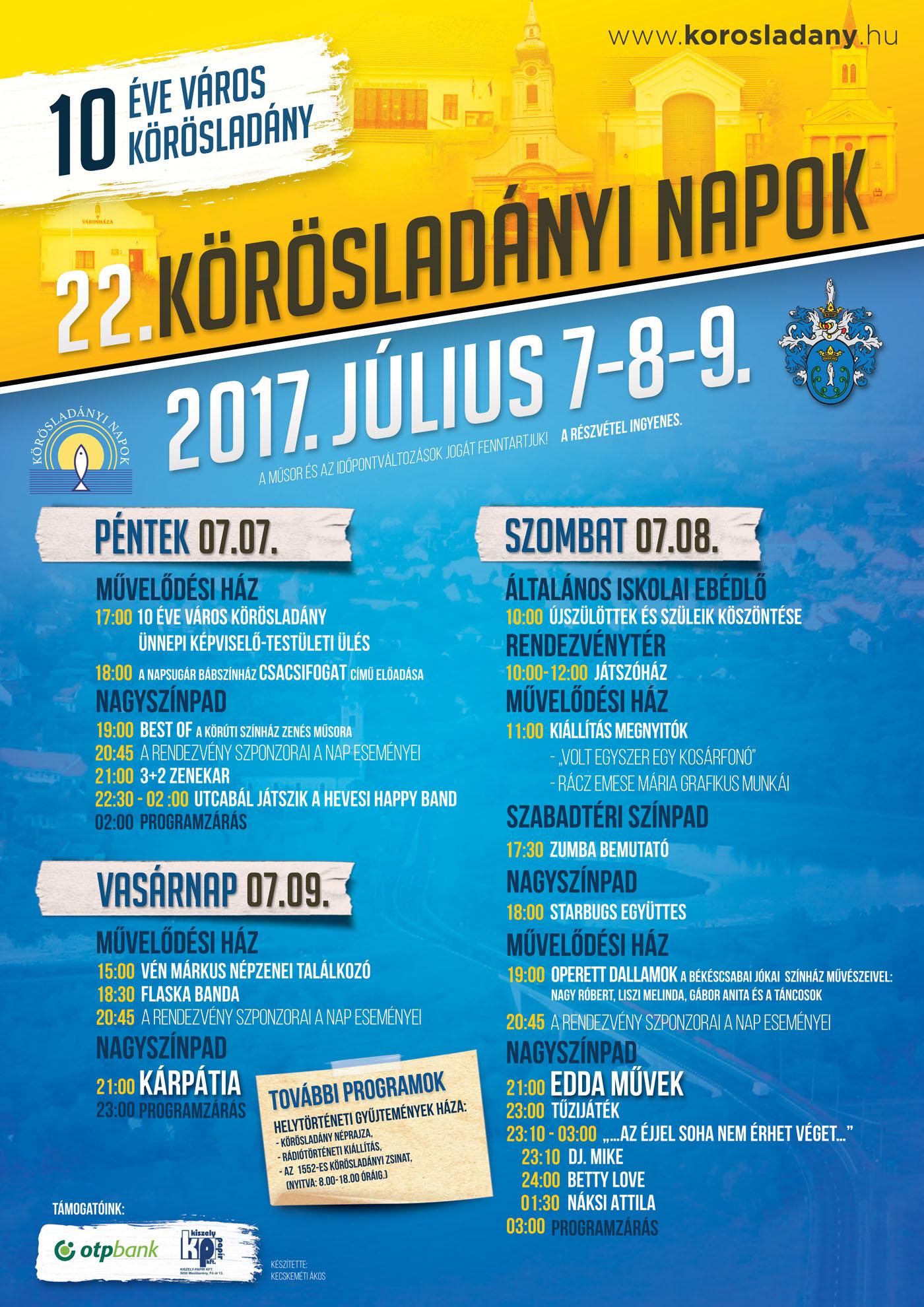 22. Körösladányi Napok