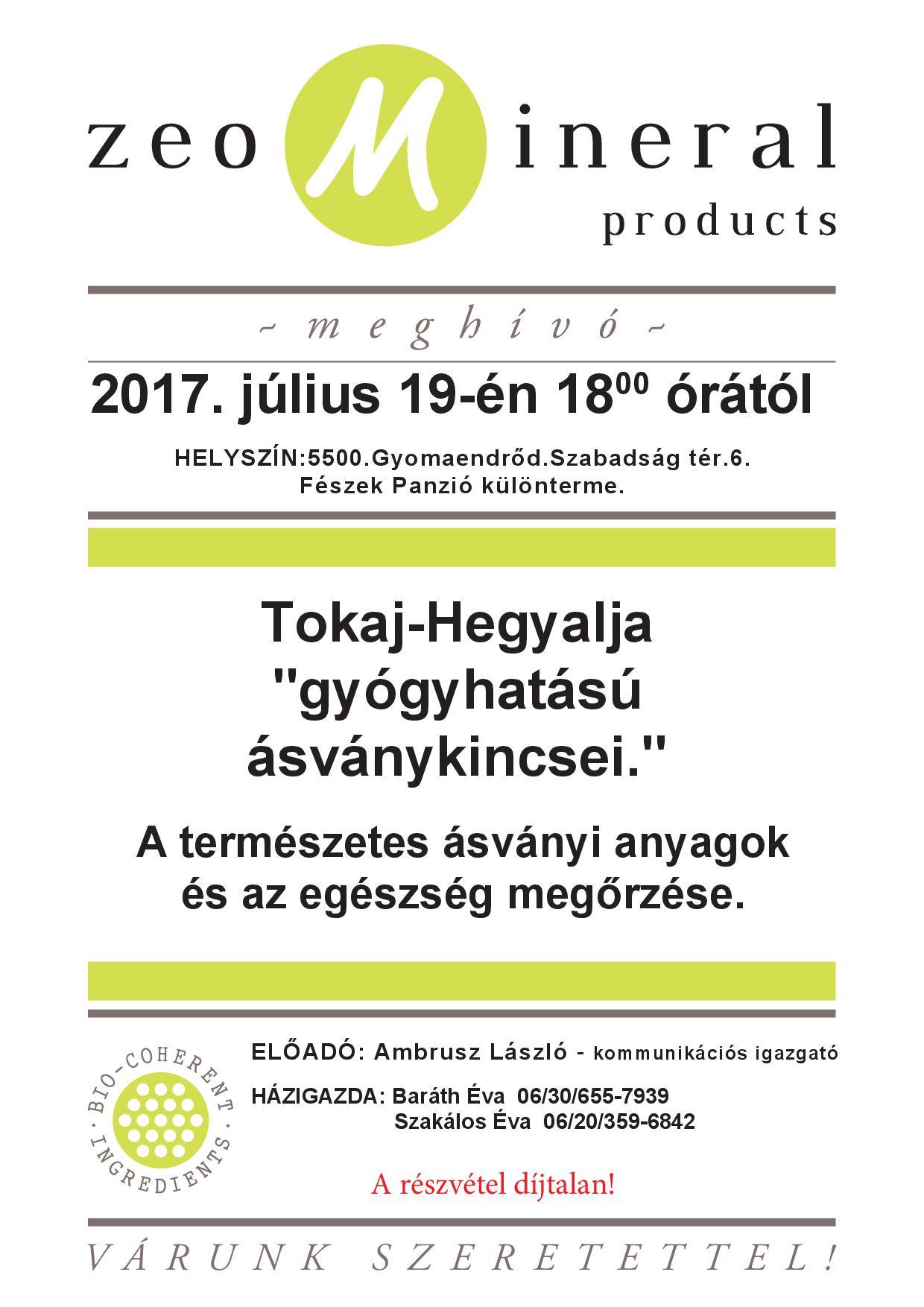 Tokaj-Hegyalja "gyógyhatású ásványkincsi"