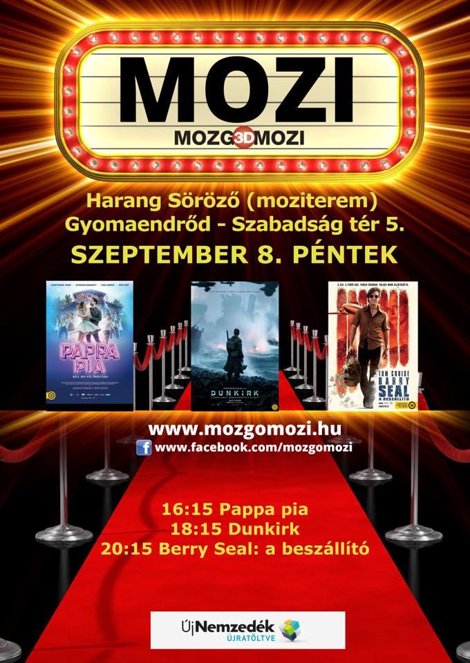 Mozgó(3D)Mozi - 2017 szeptember