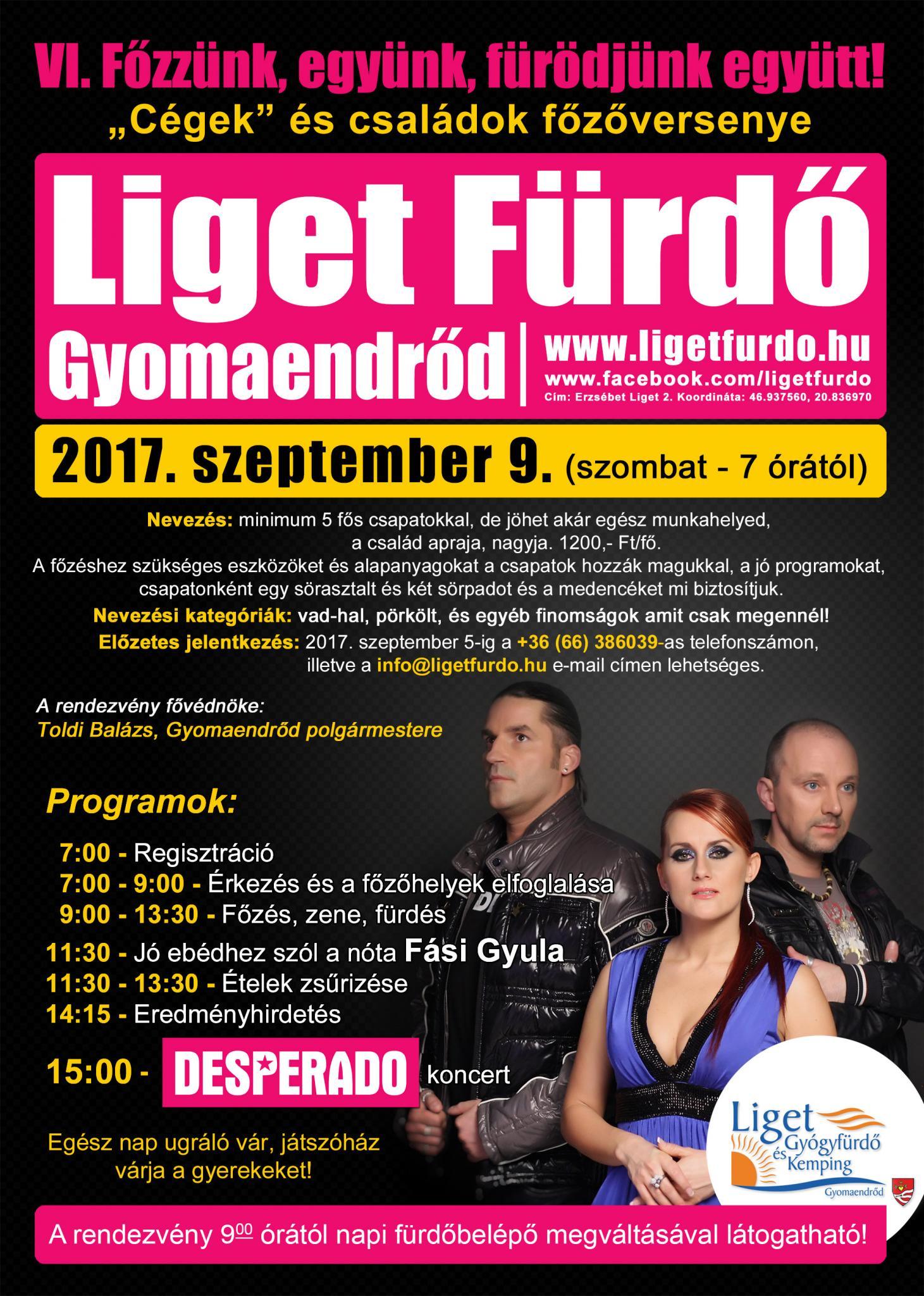 VI. Főzzünk, együnk, fürödjünk együtt!