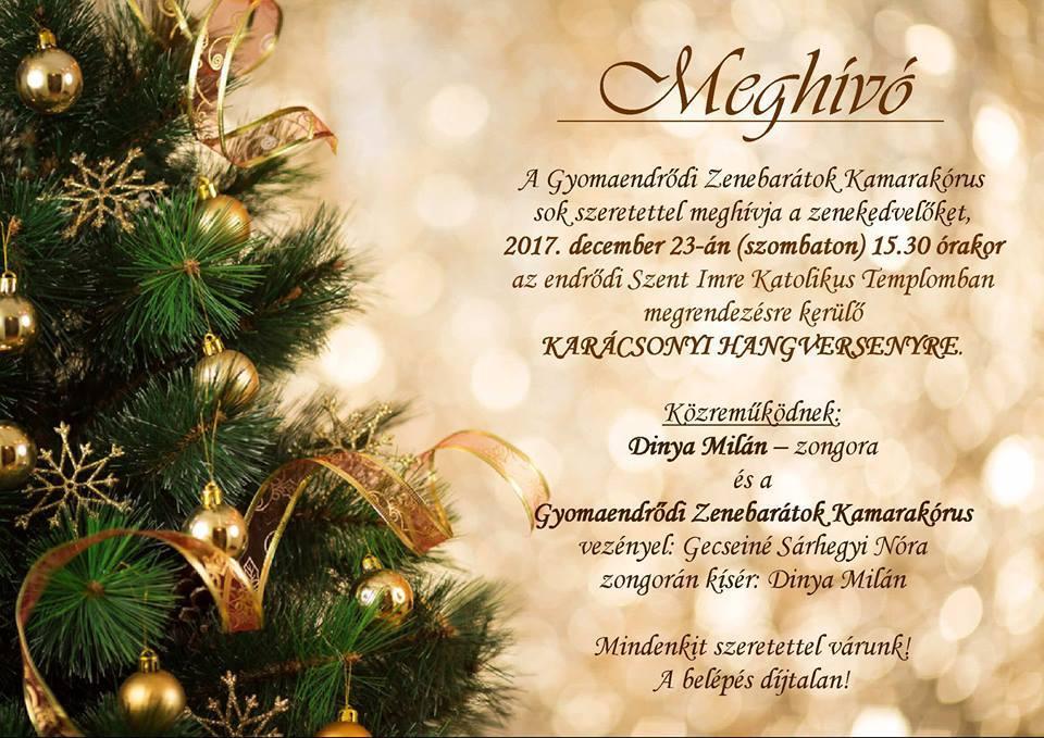 Karácsonyi hangverseny