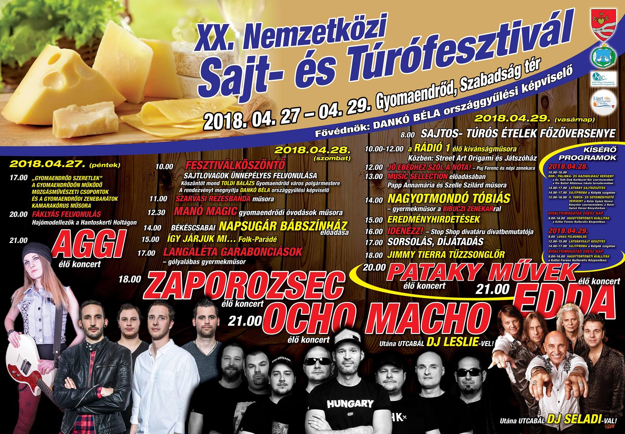 XX. Nemzetközi Sajt- és Túrófesztivál