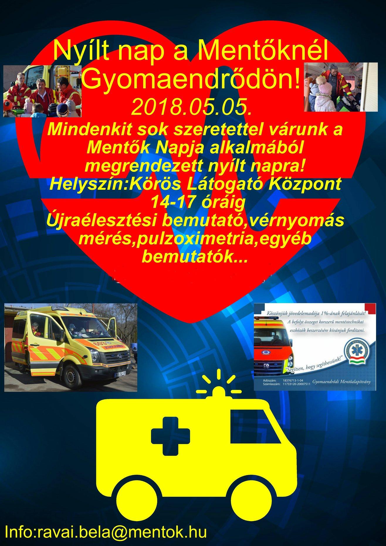 Nyílt nap a Mentőknél