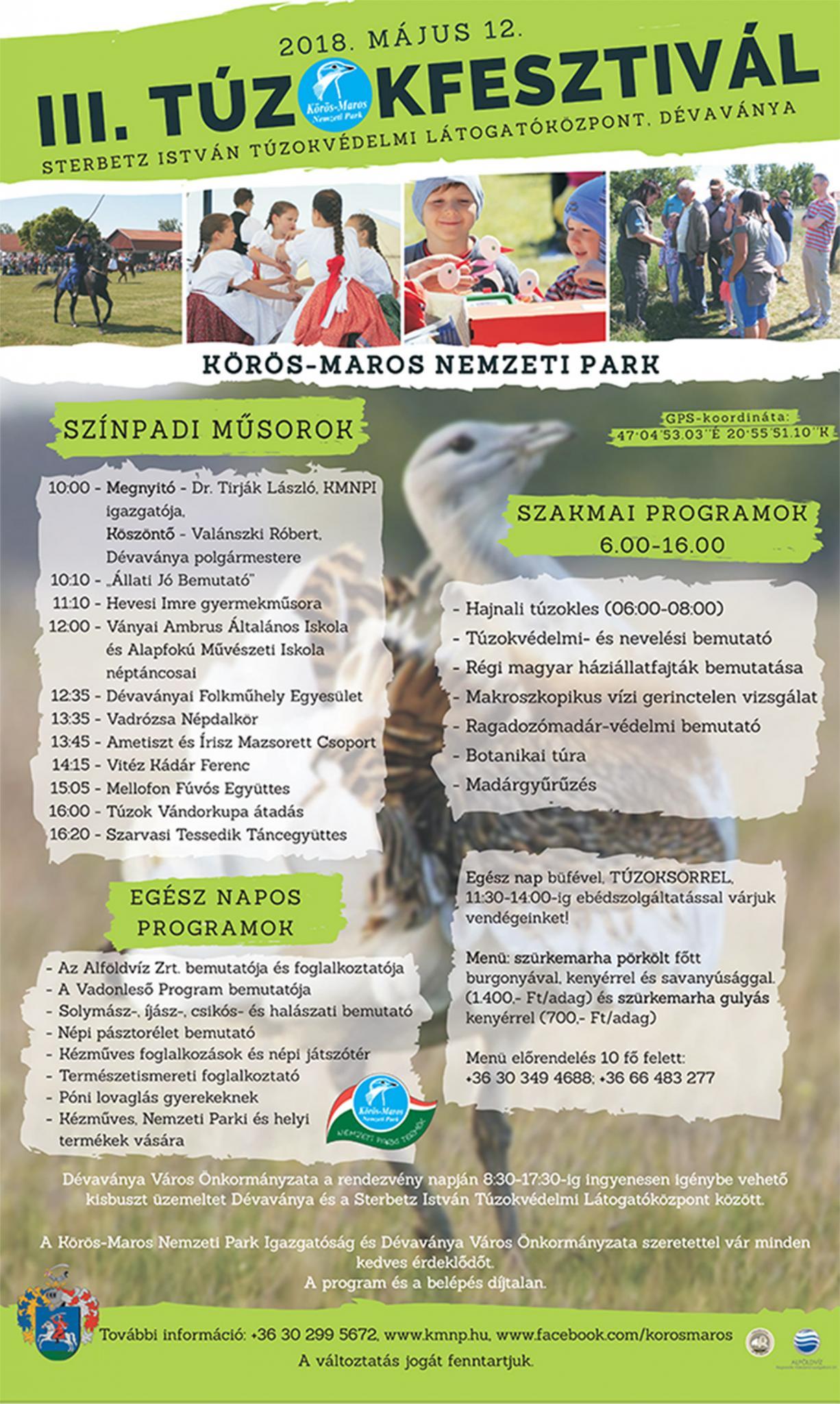 III. Túzokfesztivál - Természetvédelmi nyílt nap