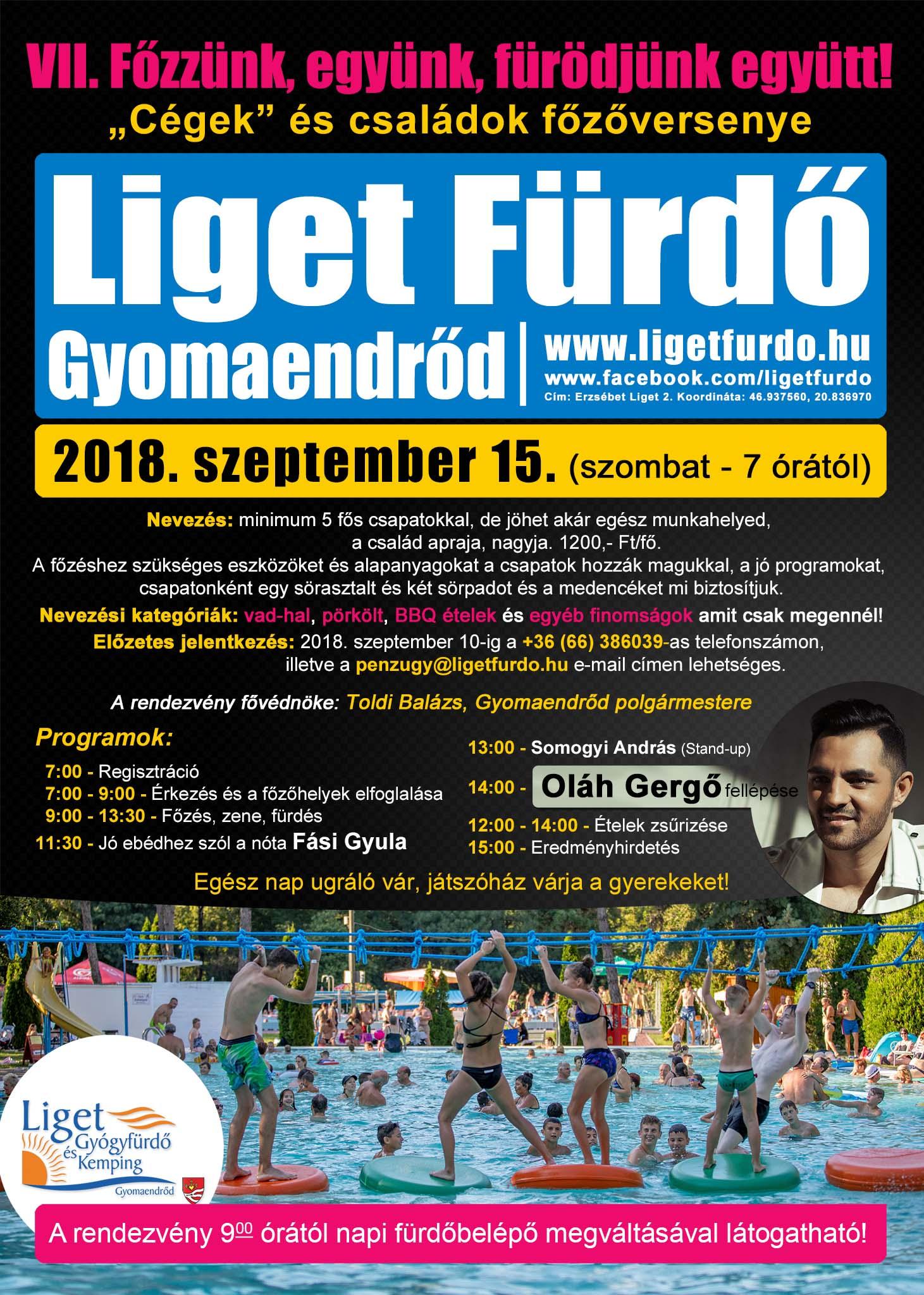 VII. Főzzünk, együnk, fürödjünk együtt! VII. Főzzünk, együnk, fürödjünk együtt!