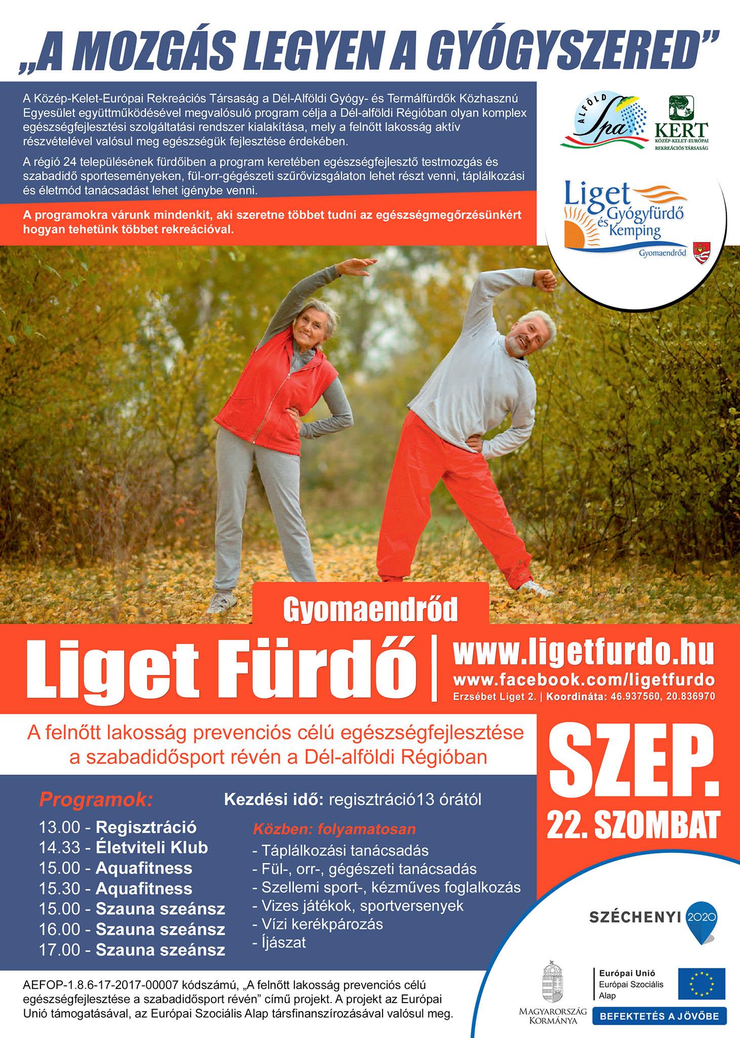 „A mozgás legyen a gyógyszered”