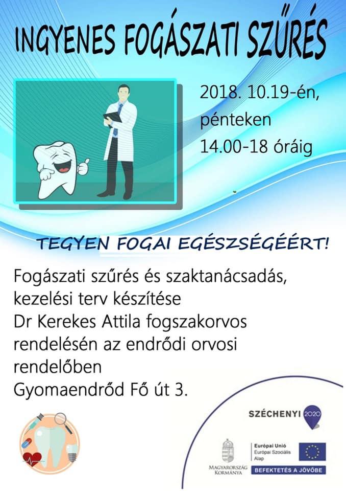 Ingyenes fogászati szűrés