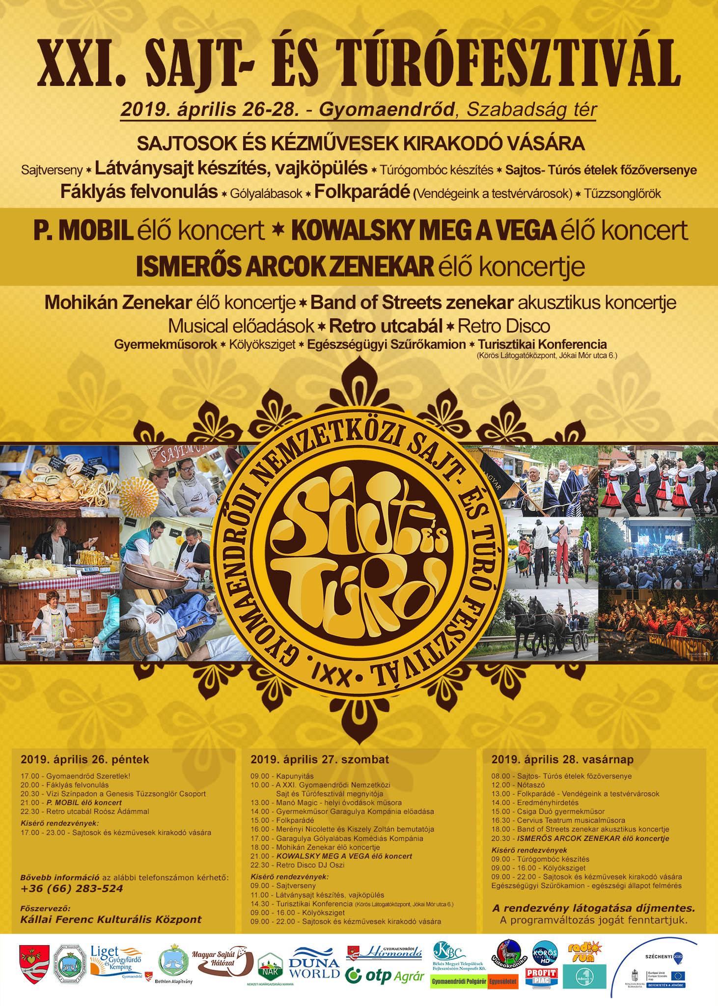 XXI. Nemzetközi Sajt- és Túrófesztivál