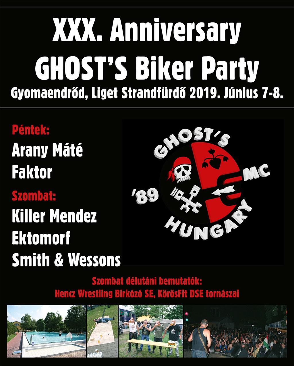 XXX. Anniversary - Ghost's Bikers Party